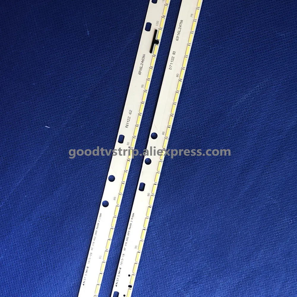 715 мм светодиодный черный свет полосы 102 s для LG 65 ''ТВ AS2 2469 Rev04 6916L 2469A 2470A R L