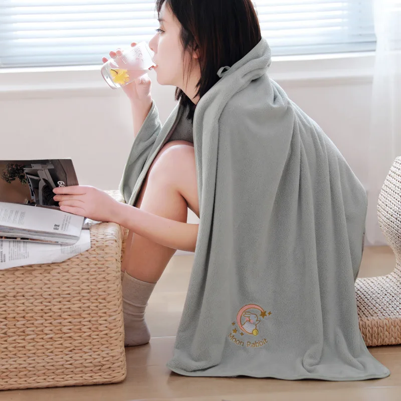 

Water Absorbing Fashion Towels Bath Adults Thick Large Hotel Cotton Towels Bathroom Quick Dry Serviette Household AE50BT