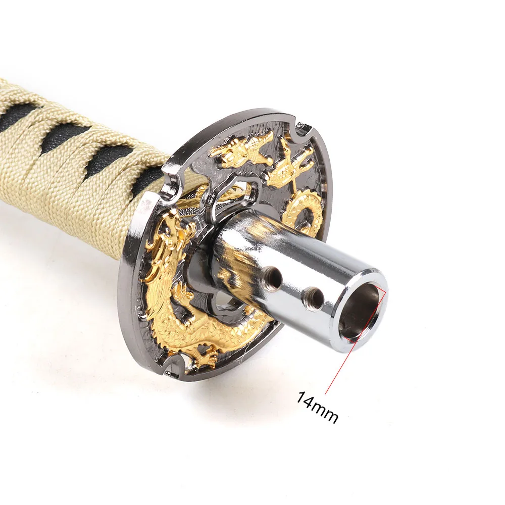 JDM стиль короткий самурайский меч ручка переключения 260 мм металлический