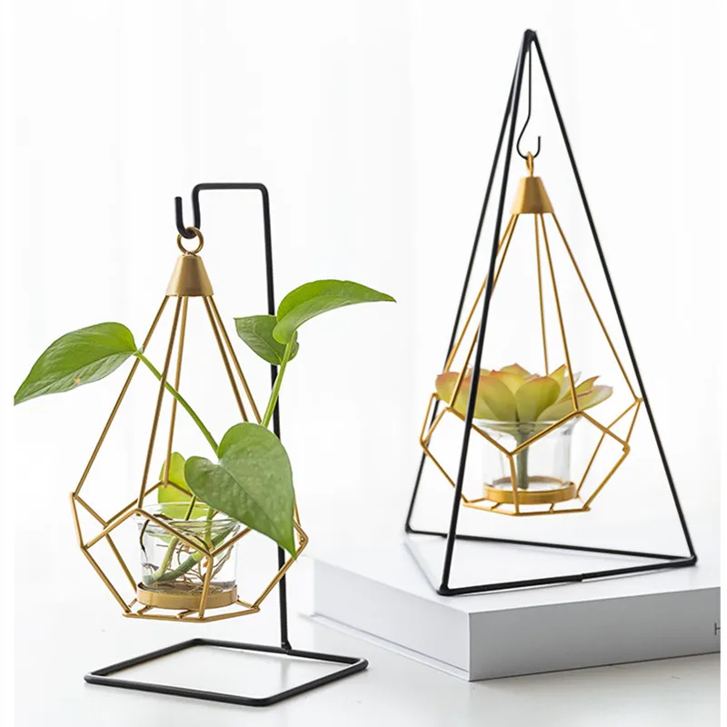 Скандинавский подсвечник кованая железная настольная люстра обеденный