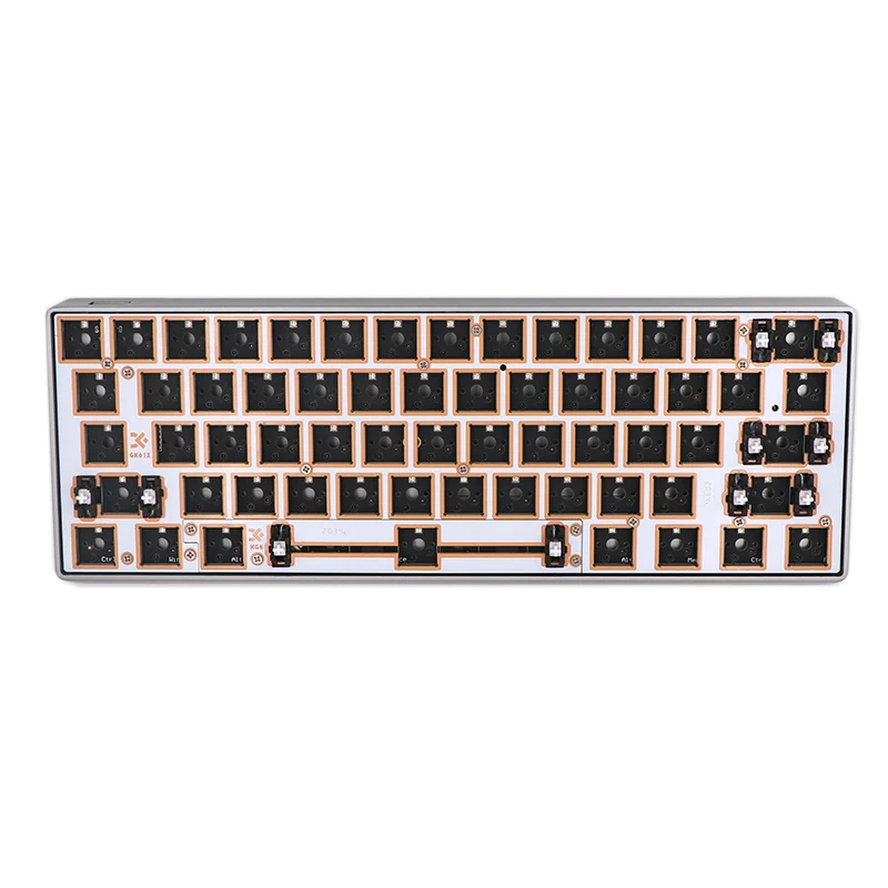 Клавиатура Механическая Keypro GK61 GK61X RGB 60% 61 клавиша горячая Распродажа