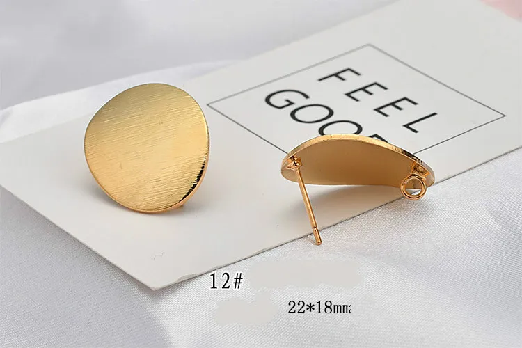 Цвет золота 18 К медь материал рисунок сердца круглые позитивные эллиптические