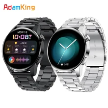 2021 New Men Smart Watch Bluetooth Call Waterproof Sports Fitness Heart Rate Smartwatch For Huawei Android IOS Phone PK Watch 3