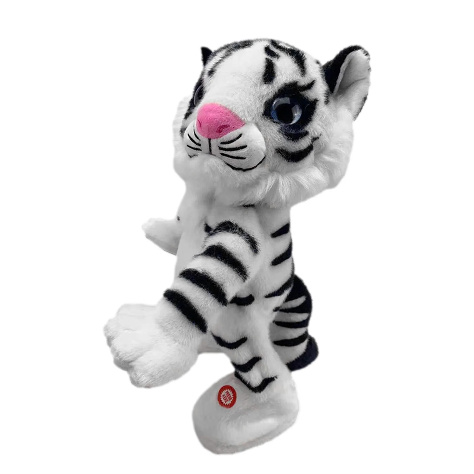 

Baby Dancing Tiger Toy Cute Simulation Singing Cartoon Plush Doll Best Birthday Gift For Children Girl Suitable For Gatherings