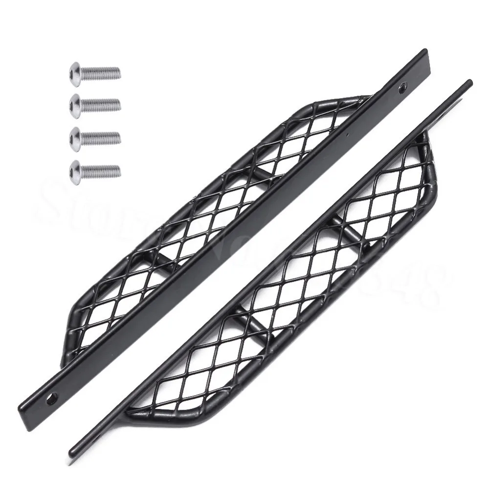 2 Pcs Metal Outer Side Pedal Parts for 1/10 Scale RC Rock Crawler Truck Car RC4WD D90 Defender Body Shell | Игрушки и хобби