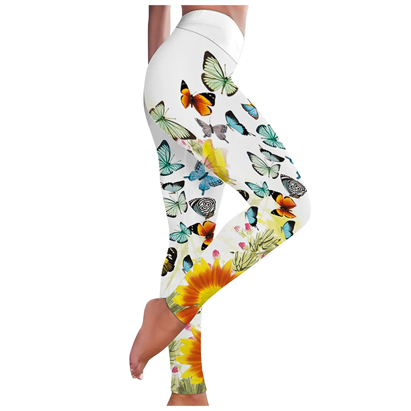 

Леггинсы для женщин, модные женские дышащие штаны для упражнений на бедрах с принтом, штаны для тренировок, женские леггинсы