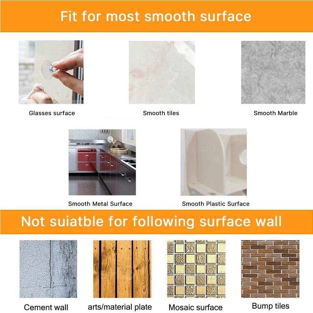 8 шт. Присоска на присоске пластиковый коврик присосках держатель 40 мм