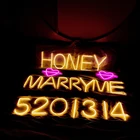 Светодиодный неоновый светильник с алфавитом 26 букв неоновая лампа для дня рождения свадьбы Рождества вечеринки спальни настенный подвесной Декор Ночник светильник s