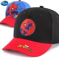 disney marvel children baseball cap for boy mickey adjustable cotton snapback sun breathable mesh hip hop hat christmas gifts
