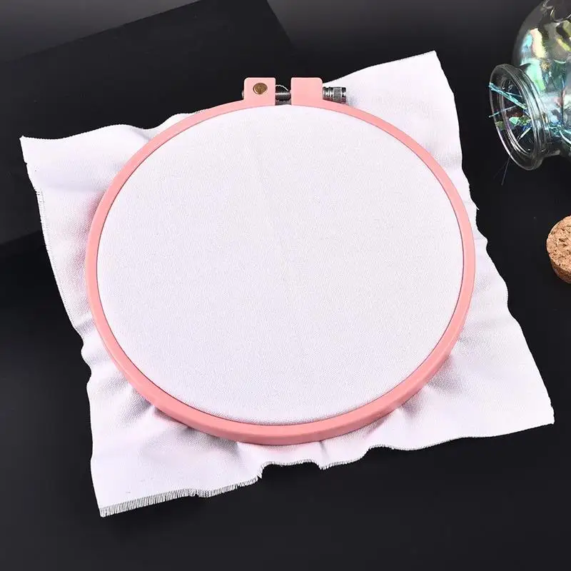 

Cotton Hemp Aida Cloth Cross Stitch Fabric Canvas DIY Needlework Handcraft Supplies Stitching Embroidery Craft 20/30/40cm 2020
