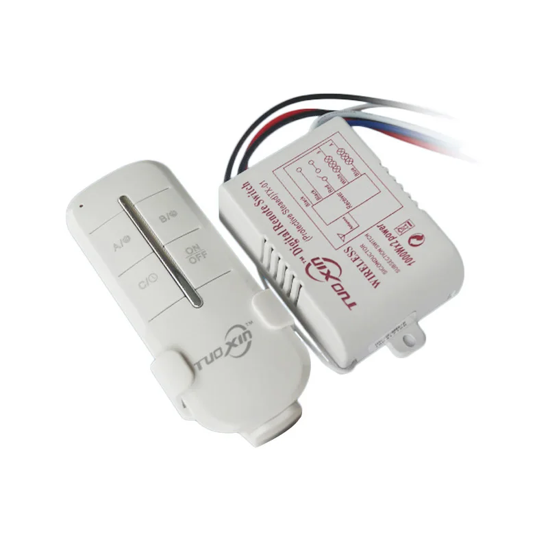 Свет 190 250v 1/2/3 путь ВКЛ/ВЫКЛ Цифровой Rf пульт дистанционного управления
