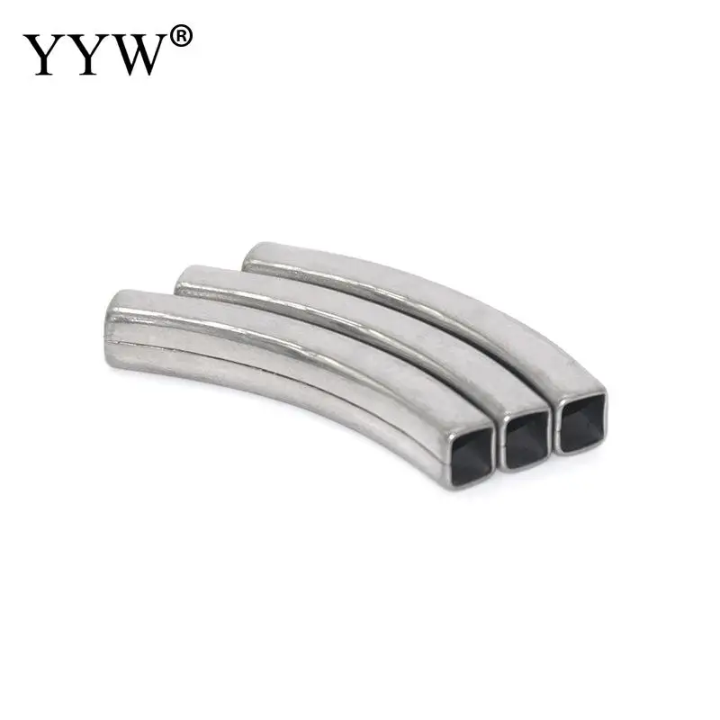 

Stainless Steel Bracelet Connectors High Quality 50PCs/Bag Bracelet Findings for DIY Jewelry Making 37x6x5mm Original Color