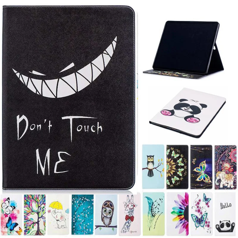 3D картина PU кожаный чехол для samsung Tab S4 10,5 дюймов SM-T830 T835 подставка для Tab S4 10,5 дюймов чехол для планшета+ пленка+ ручка