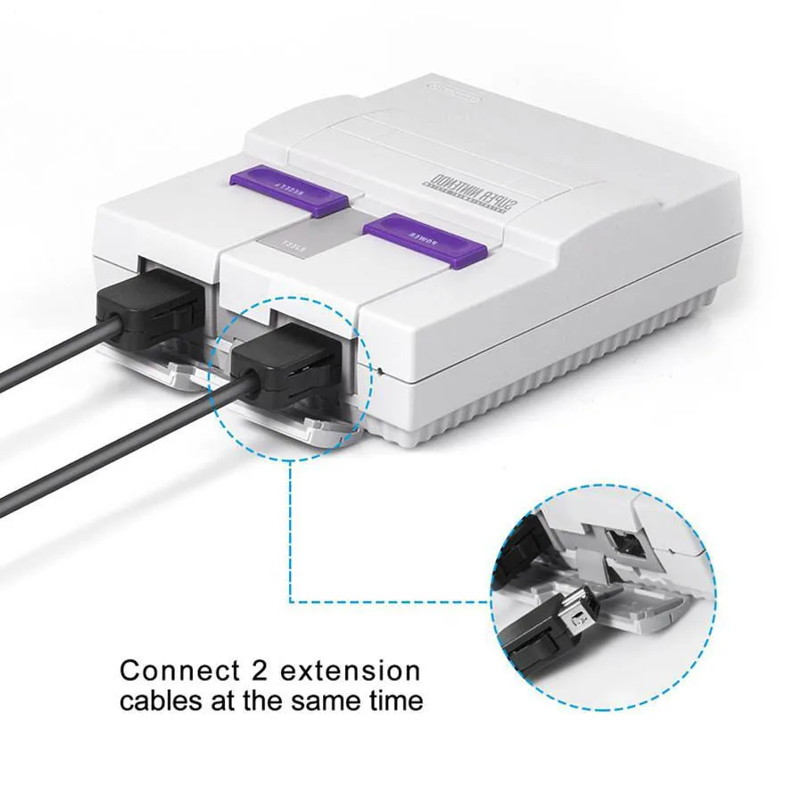 3 м кабель удлинитель провод игра шнура для Nintendo SNES классический мини контроллер