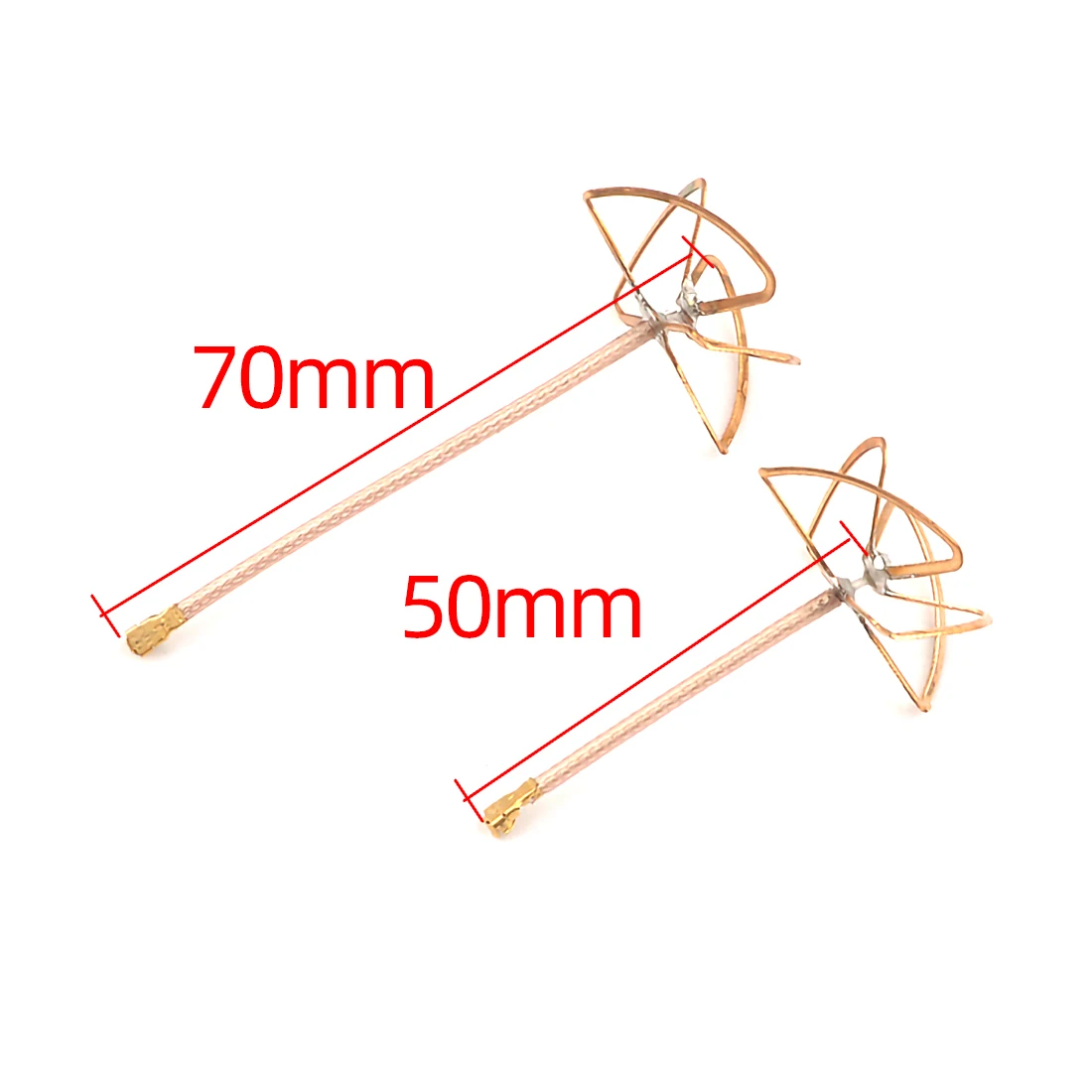 50/70 мм 5 8G 2.5dBi до 3dBi RHCP разъем IPX Clover FPV антенна VTX для INNOVA передатчика DIY RC