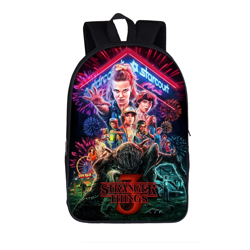 Рюкзак с принтом из сериала очень странные дела для девочек и мальчиков | Багаж