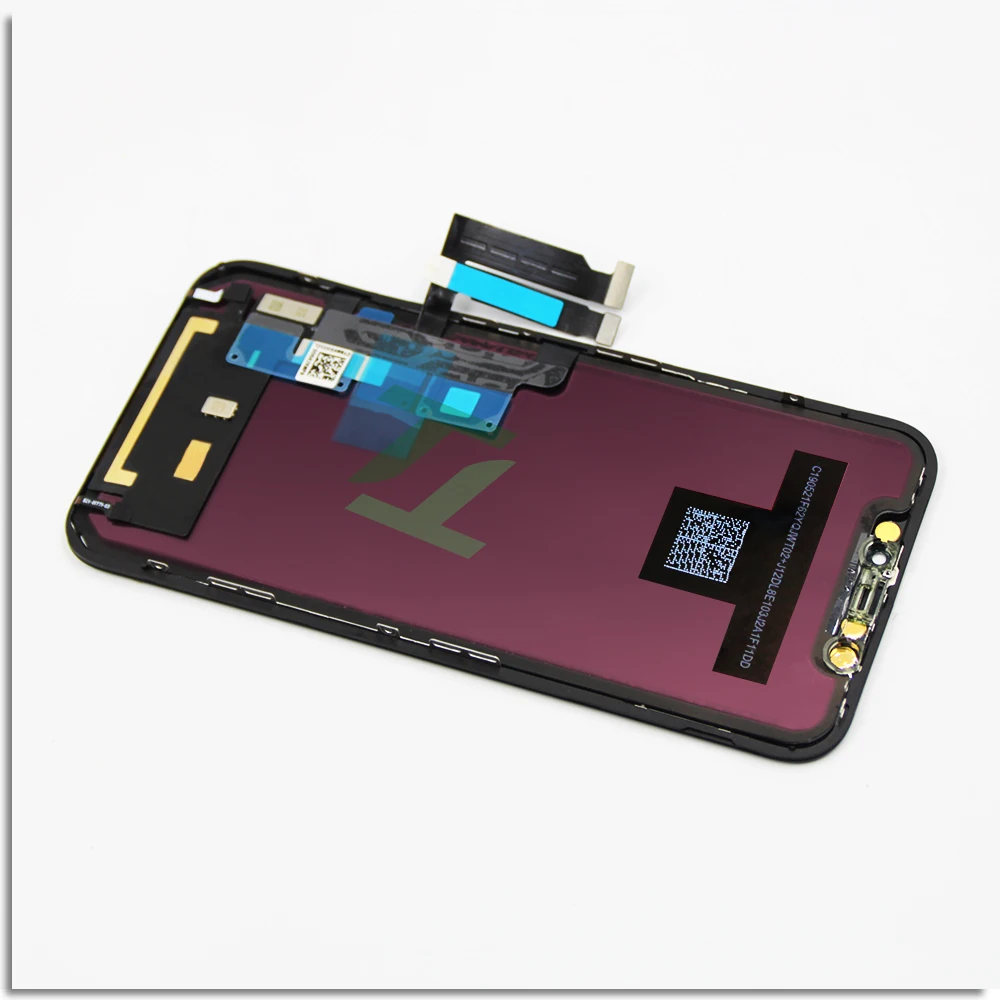 Черный OEM экран для iPhone X XS Max XR XS lcd OLED экран сменный дисплей с 3D кодирующий преобразователь сенсорного экрана в сборе+ подарок