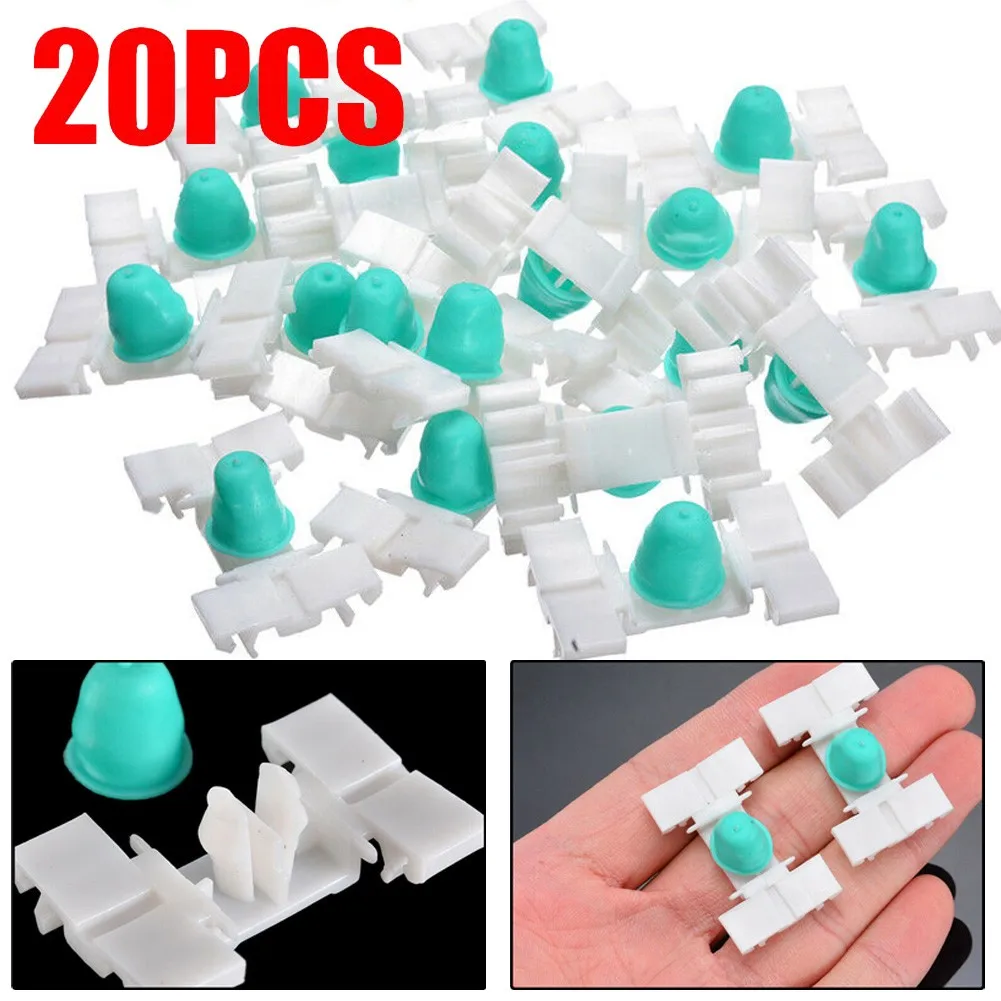 

20PCS Car Door Fender Moulding Trim Clip Door Bumpstrip Retaining Side Molding Clip For 93-06 BMW E36 E46 325 328 323 330