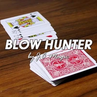blow hunter magic tricks magician close up street prediction illusions gimmicks mentalism prop the chosen card jump appear magia