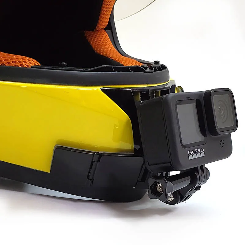 Регулируемое крепление для экшн-камеры gopro hero 9 8 7 10 xiaomi yi 4k sjcam DJI OSMO на шлем