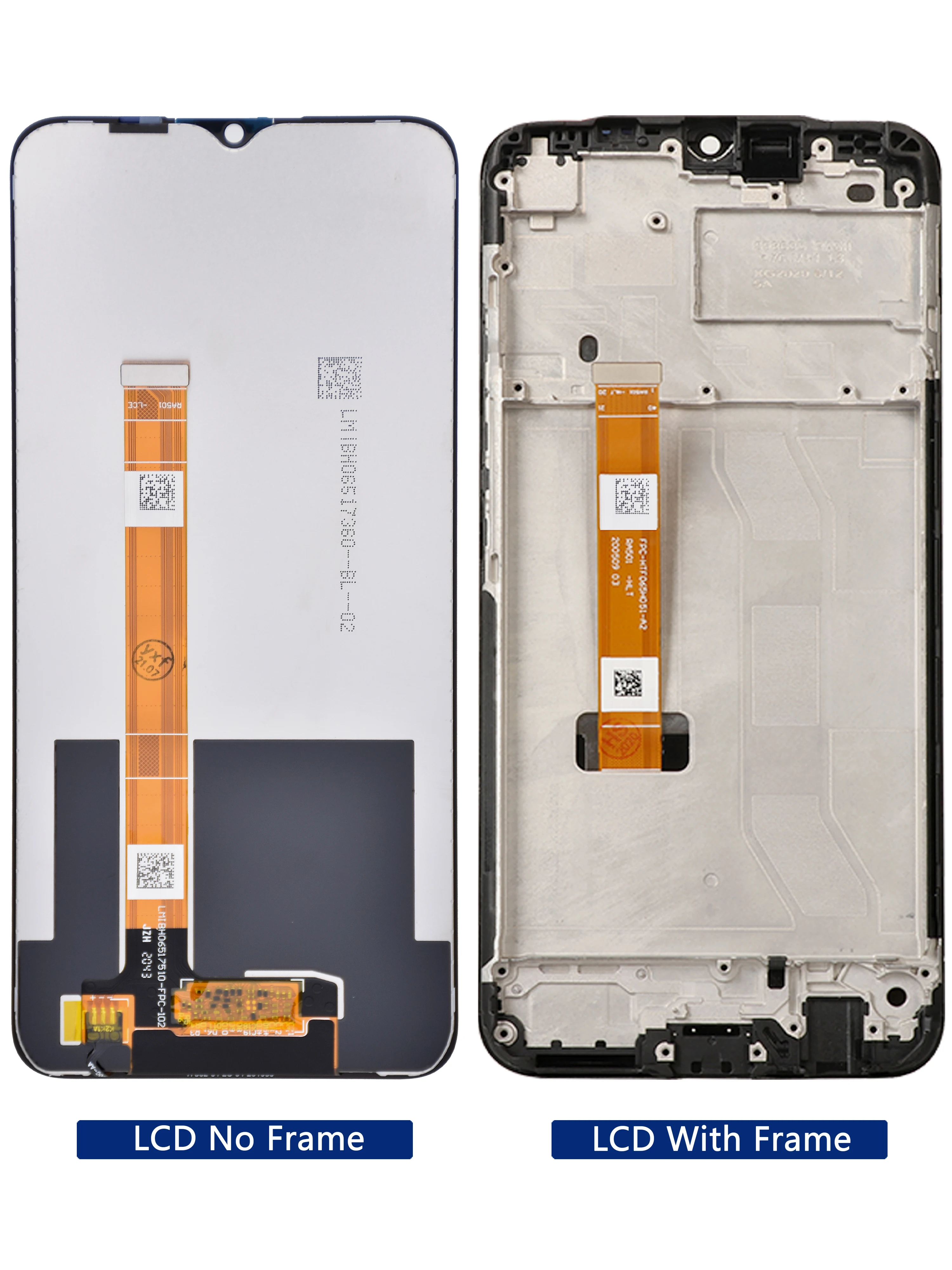 6 5 original new for oppo realme c11 rmx2185 lcd screen display touch panel digitizer display assemblyframe free global shipping