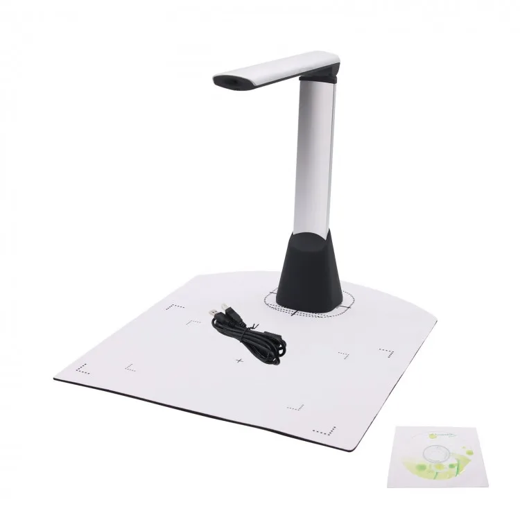 

FZ500 A4 Foldable ID Card Book Scanning Camera 2592*1944 Fixed Focus 5MP Portable Document Scanner