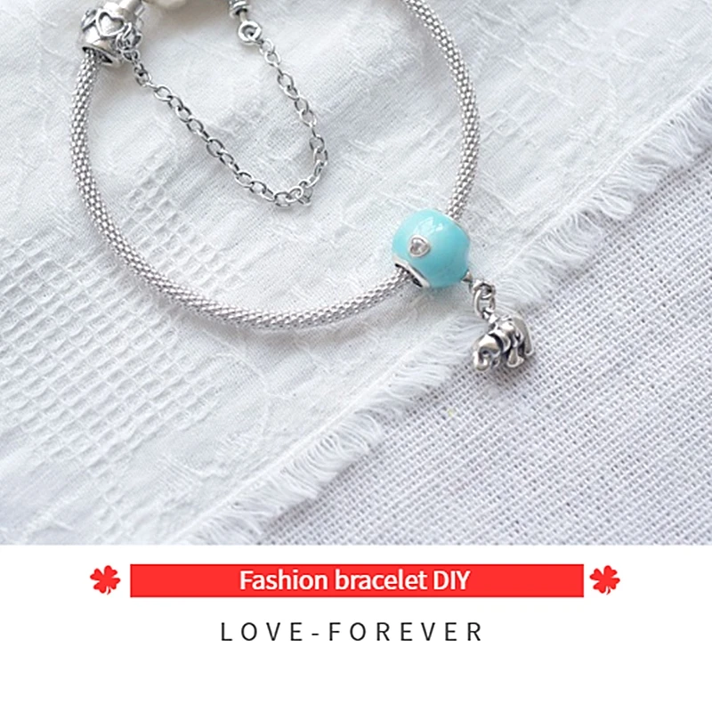 Браслеты подходят к оригиналу Pandora браслет для девочек простой Sieraden женщин