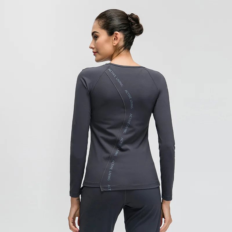 Новинка 2020 топы из плотной ткани для фитнеса и йоги женские спортивные