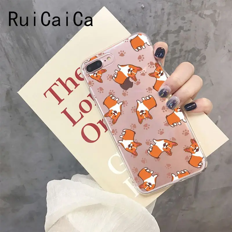 A11 RuiCaiCa милый корги Butt Animal Puppy клиент высокого качества чехол для телефона iPhone 8 7 6 6S Plus X XS MAX 5 5S SE XR 10 Чехол - Цвет: A11