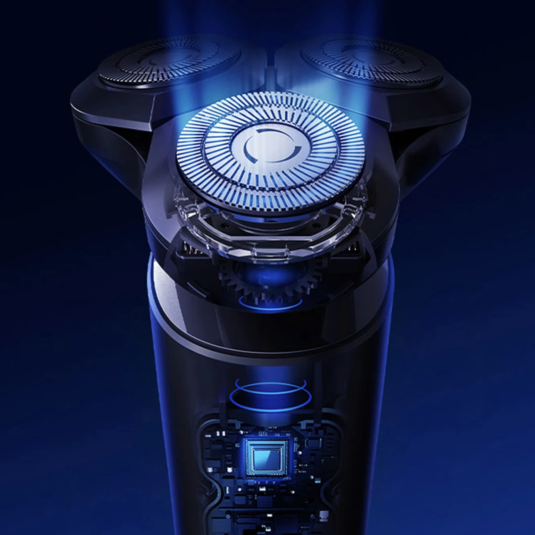 XIAOMI MIJIA Electric Shaver S700 Portable Flex Razor 3 Head Shaving IPX7 Waterproof Washable Beard Trimmer Trimer Cutter 30 day | Бытовая