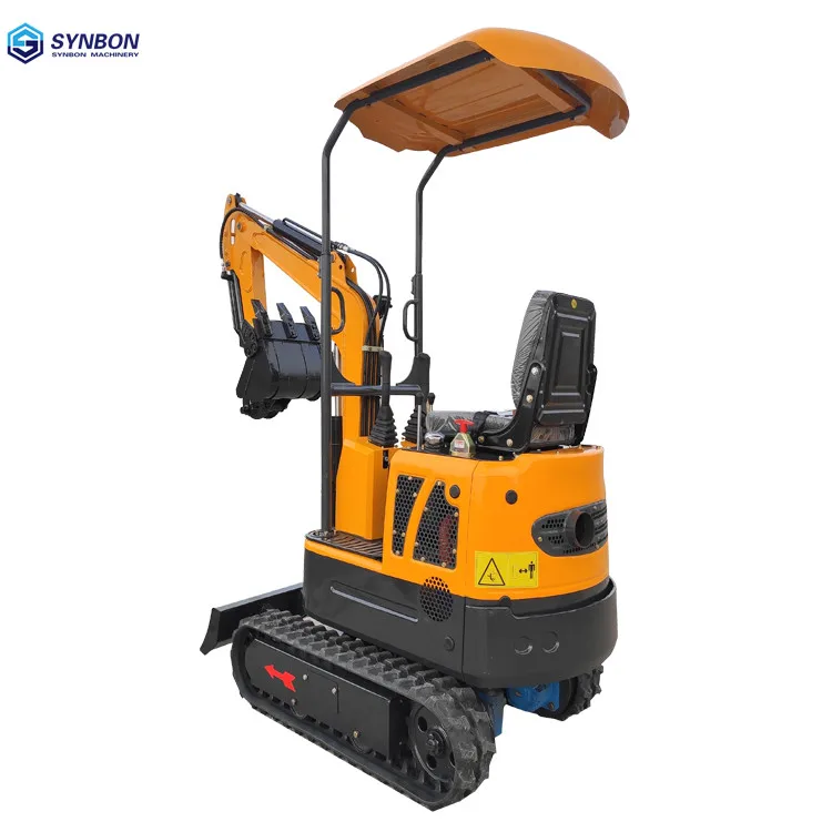 SYNBON строительная машина для сада 1 0 тонн гидравлический мини гусеничный