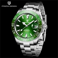 pagani design 2021 new men mechanical watch sapphire stainless steel watch waterproof nh35 movement automatic watch reloj hombre
