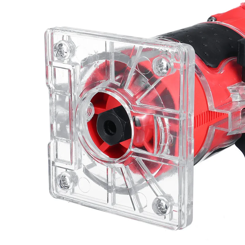 

220V 1300W 6.35mm 30000RPM Electric Hand Trimmer Wood Laminator Router Power Tools DIY Woodworking Cutter Carving Trimming Tool