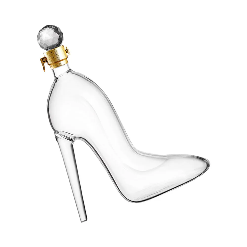 

1Pc High Heel Shape Design Ladler Decorative Creative Glass Pourer