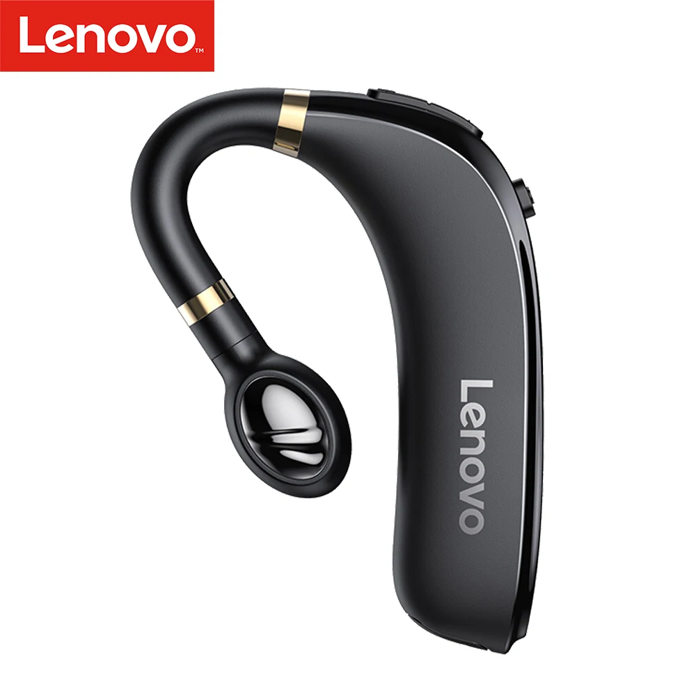 Беспроводные наушники Lenovo HX106 с ушным крючком вкладыши двойным шумоподавлением