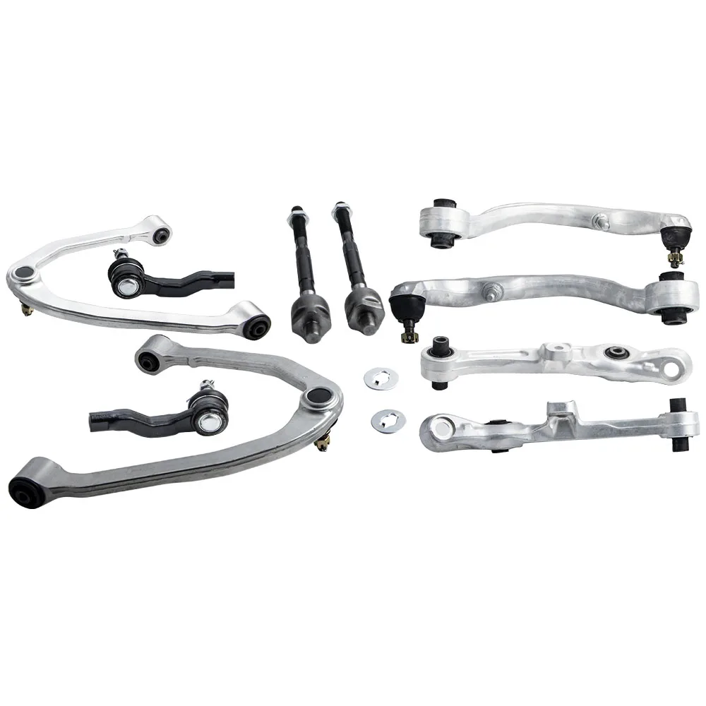 

10 шт. передние верхние нижние рычаги управления для Nissan 350Z для Infiniti G35 2003-2007 Coupe RWD подвеска