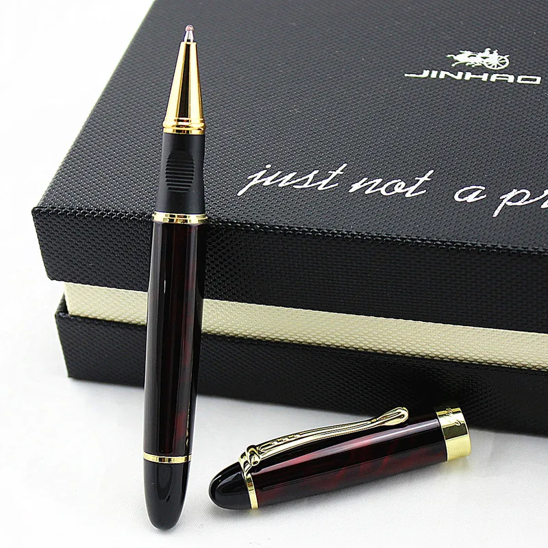 Высококачественная металлическая шариковая ручка JINHAO X450 с фирменным зажимом