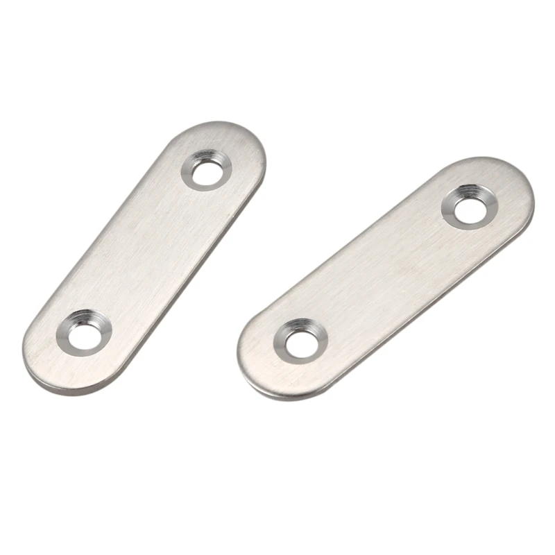 50mmx16mm Straight Repair Joining Mending Flat Plate Bracket 10pcs | Обустройство дома