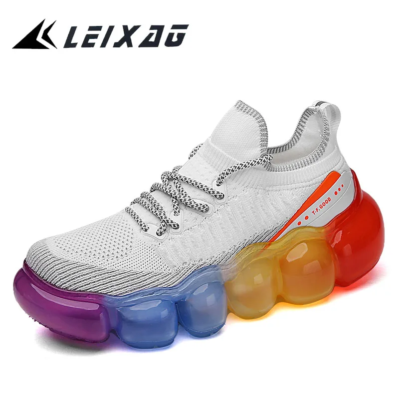 

Женские кроссовки для бега LEIXAG, дышащая обувь на толстой подошве с воздушной подушкой, удобные женские кроссовки для бега