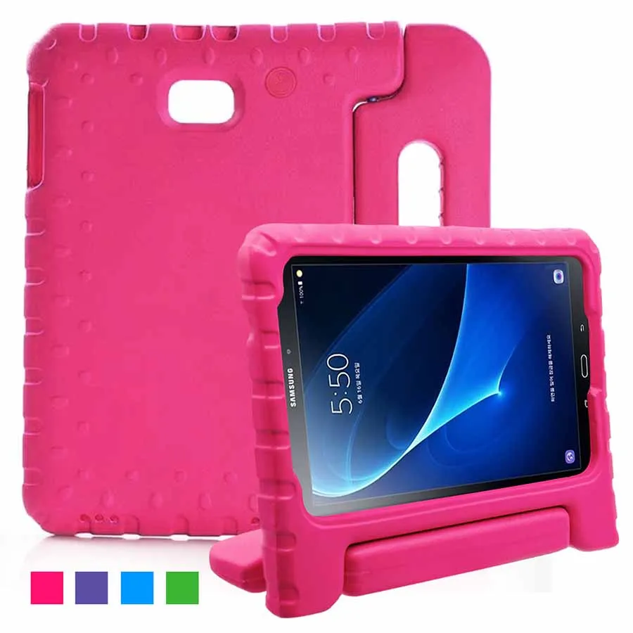 Детский ударопрочный чехол EVA для samsung GALAXY Tab A 10,1 дюймов T580 T585 SM-T580N Безопасный детский чехол для планшета чехол с ручкой и подставкой
