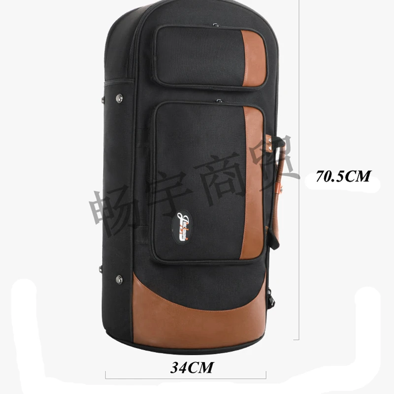 Новый утолщенный Портативный Футляр для ключей Euphonium тенор Горн баритон чехол