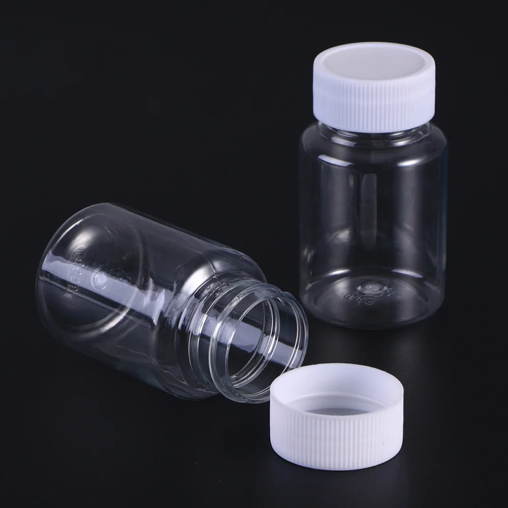 

20Pcs 80ml Subpackaging Bottle PET Liquid Container Empty Bottle Transparent