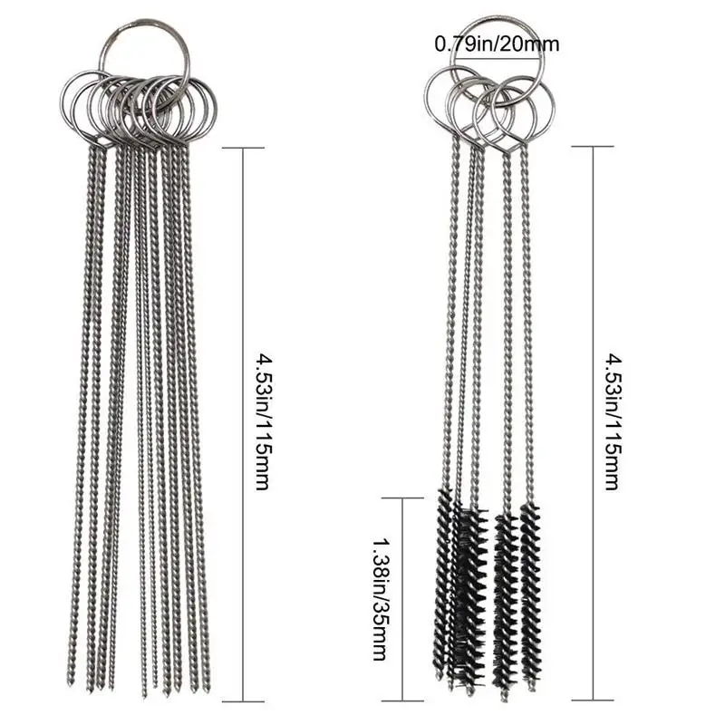 Карбюраторы из углепластика для удаления грязи хорошо чистящий набор проводов 13