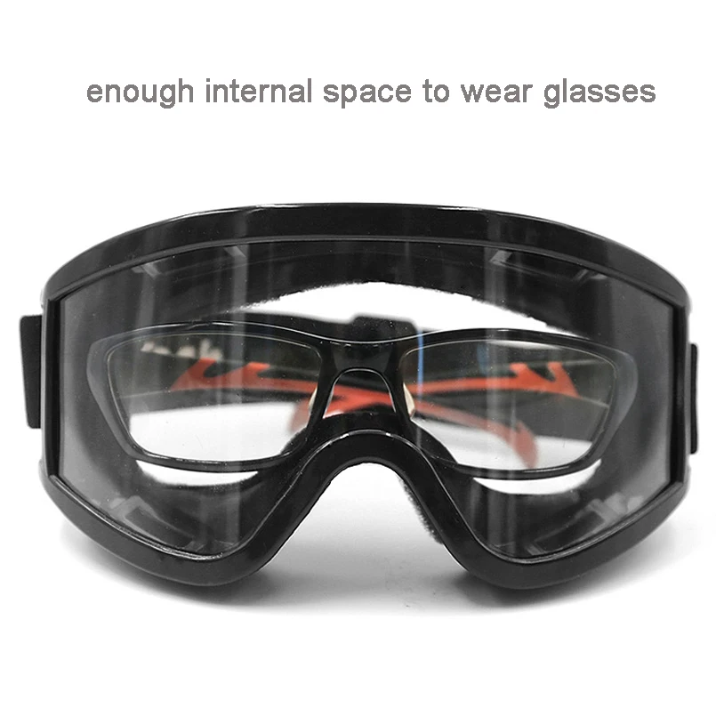 Защитные очки CK Tech противоударные дышащие защитные с защитой от химических брызг