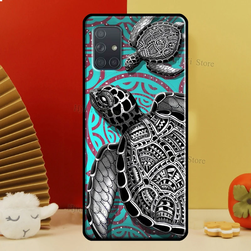 Морская черепаха оболочки с узором Океан для девочек художественный чехол Samsung A51