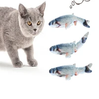 pet products electric simulation fish will beat cat toys environmental protection automatic cat teasing toys usb charging model