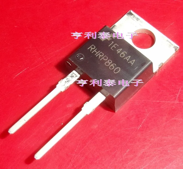

10PCS/LOT RHRP860 RHR860 TO220 2 8A/600V