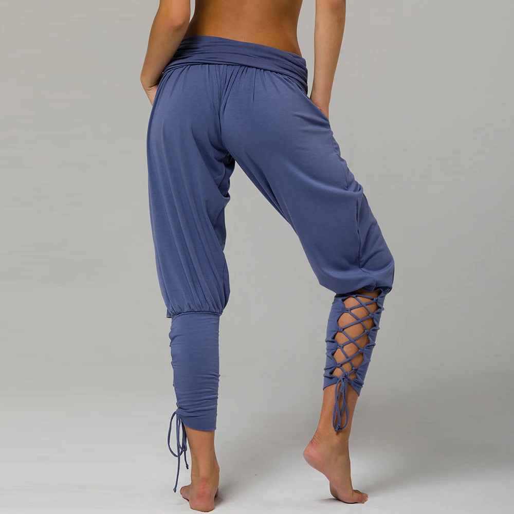 Женские шаровары леггинсы Мешковатые Брюки Aladdin в стиле бохо хиппи брюки