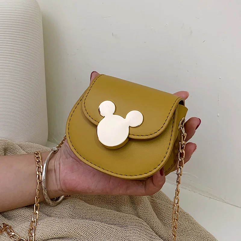 

Disney's new Mickey Mouse girl lipstick bag Mickey parent fashion one-shoulder messenger chain bag accessory bag