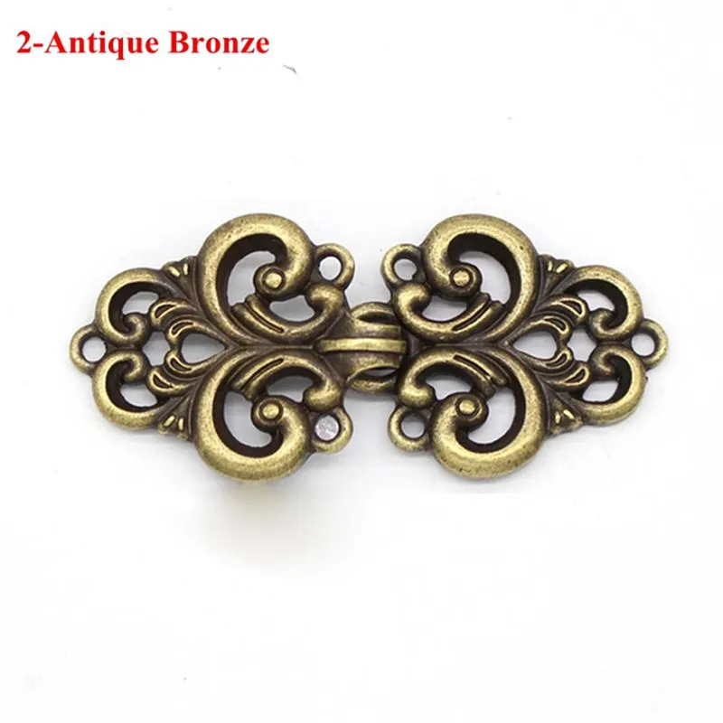 2-Antique Bronze Ретро Винтаж весна и осень кардиган утка клип булавка Женская шаль-блузка воротник свитер Шарф Брошь с застежкой булавка Шарм ювелирные изделия - Окраска металла: 2-Antique Bronze